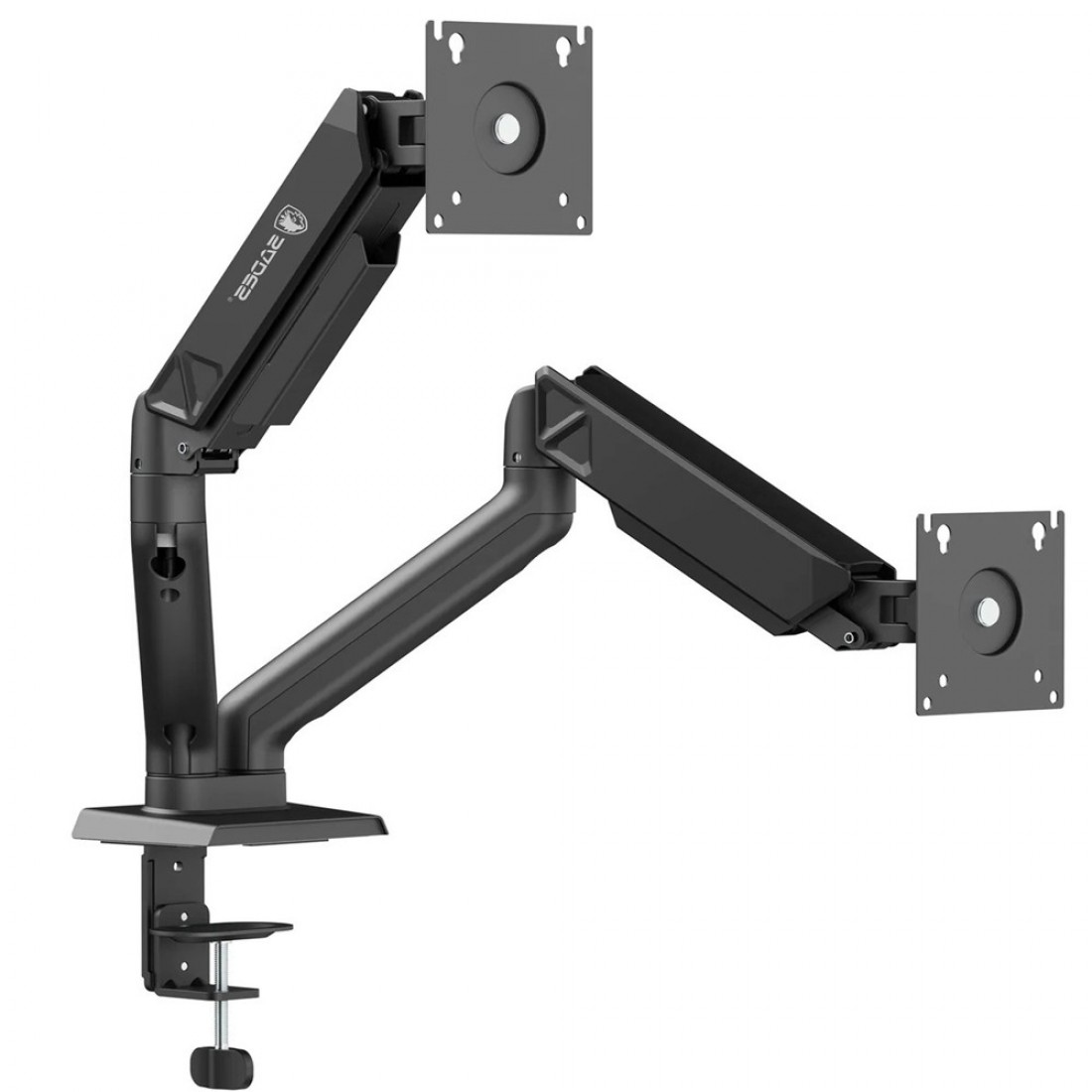Sades Viper Dual Monitor Arm - Black Sades Viper Dual Monitor Arm - Black